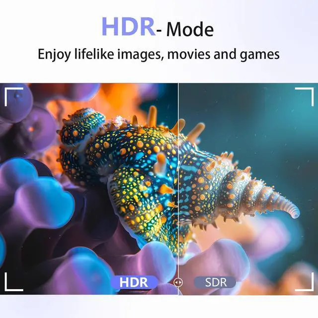 Alt view image 5 of 7 - 23.8 Inch 2.5K 180Hz Portable Gaming Monitor, 2560x1440 IPS, Height Adjustable Stand, USB-C/Type-C/USB-A/HDMI External Secondary Screen for Laptop/Mac/PC/Windows