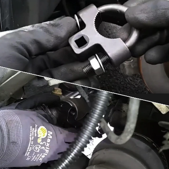Alt view image 7 of 7 - Inner Tie Rod Tool Removal Remover 3/8" Low-Profile Installer Car Turner