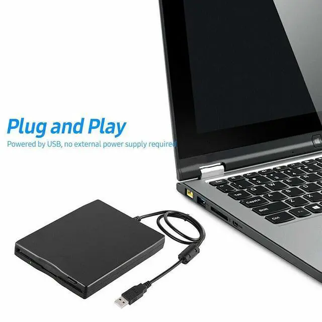 Alt view image 4 of 7 - 3.5 USB 2.0 Data External Floppy Disk Drive 1.44MB For Laptop PC Win 7/8/XP Maca