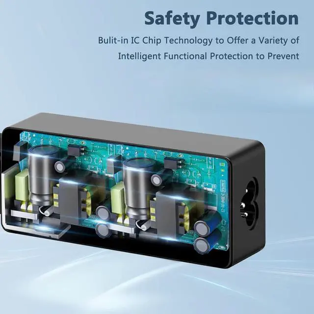 Alt view image 2 of 6 - New AC Adapter Charger For HP Chromebook 11 G4 EE, 11 G5, 11 G5 EE, 14 G3 Laptop