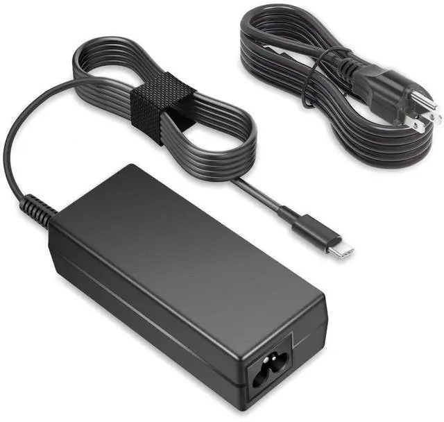 Main image of 65W USB-C Power Adapter Charger, Fit for ThinkPad ZUK Yoga Chromebook Laptops
