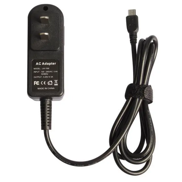Alt view image 2 of 6 - 5V 2A USB AC/DC Charger Adapter Cable Power Supply for Pi B+ B