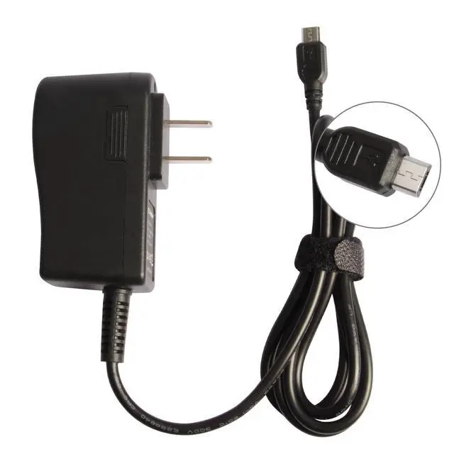 Alt view image 3 of 6 - 5V 2A USB AC/DC Charger Adapter Cable Power Supply for Pi B+ B