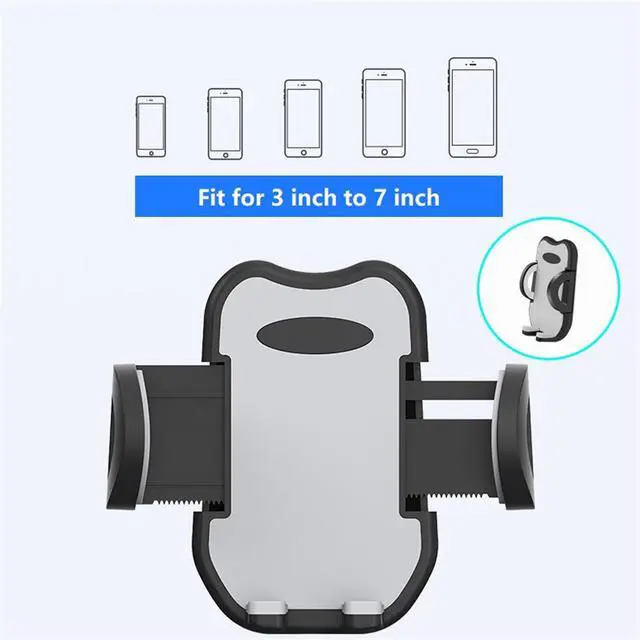Alt view image 6 of 7 - Car Air Vent Phone Holder Stand Mount For iPhone 14 13 12 Samsung Andriod Truck