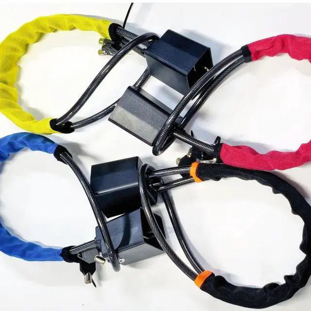 Alt view image 2 of 7 - Universal Anti-Theft Security System Car Truck SUV Auto Club Steering Wheel Lock