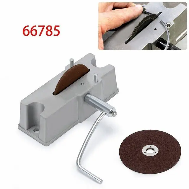 Alt view image 5 of 7 - Performance 66785 Engine Piston Ring Filer Grinder Grinding w/ 32 Blade Feeler