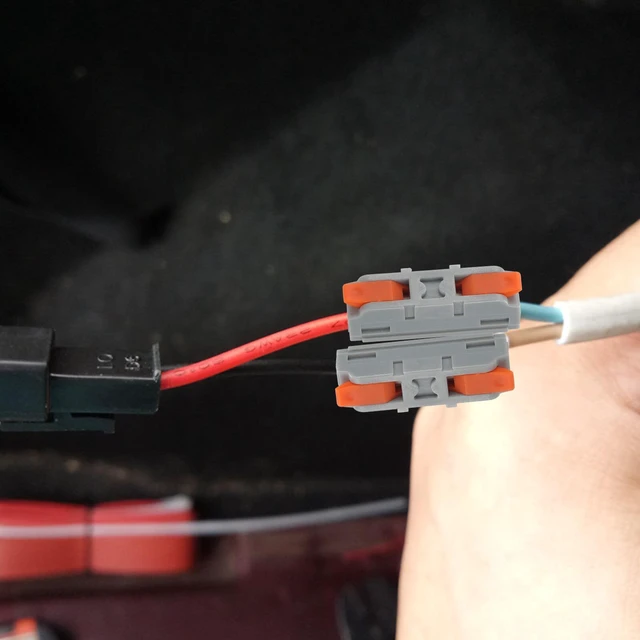 Alt view image 7 of 7 - 30Pcs 3-in-3-Out Lever Wire Connectors Compact Electrical Splicing Terminal Kit 2-in-2-Out-Transparent-20pcs