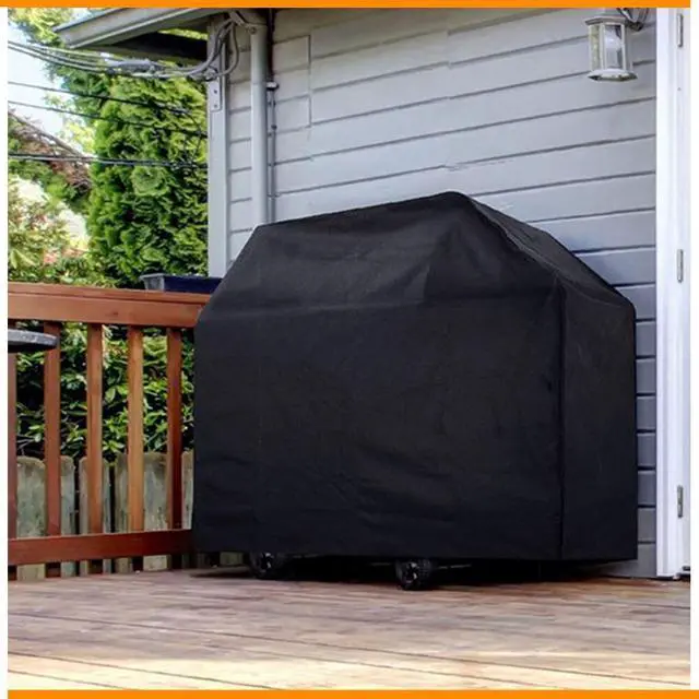 Alt view image 3 of 7 - 57Inch BBQ Gas Grill Cover Outdoor Heavy Duty Barbecue Waterproof UV Protection