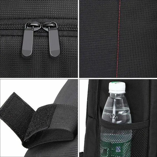 Alt view image 6 of 7 - Digital Camera Waterproof Sling Backpack Shoulder Bag for Canon Nikon Sony DSLR orange