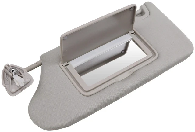 Alt view image 4 of 7 - Left Driver Side Sun Visor For 2013-2018 Nissan Altima 96401-3TA2A