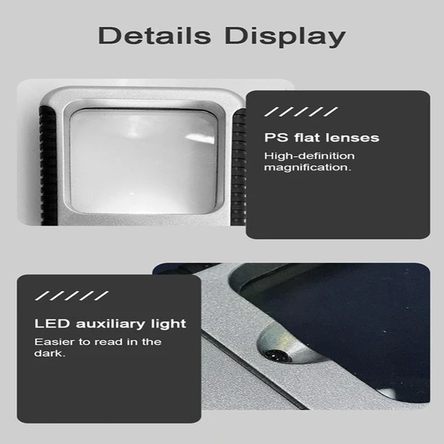 Alt view image 4 of 7 - Long Lasting User Friendly High-Performance Portable Magnifying Lamp for Seniors