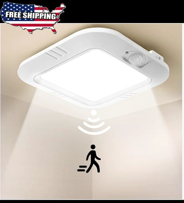 Main image of 6000K Battery Operated Ceiling Light Motion Sensor Light Indoor Motion