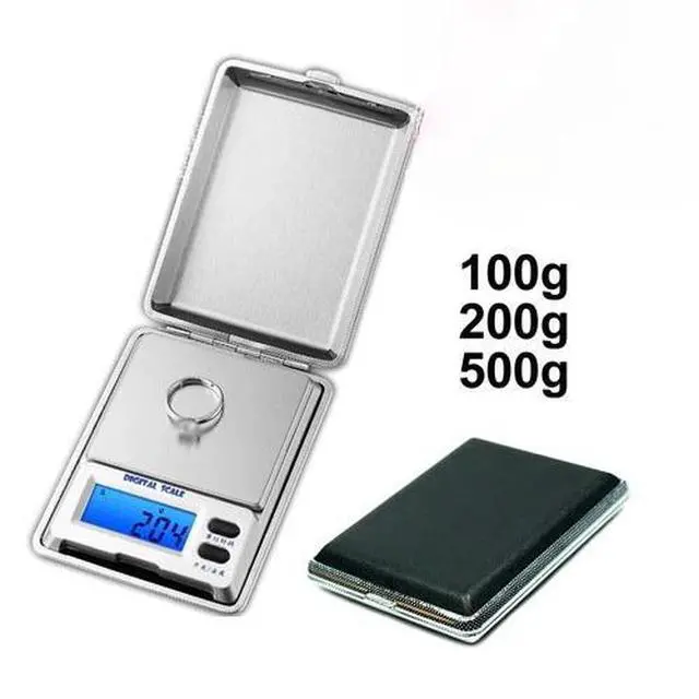 Main image of Jewelry Scale 0.01g with 500g x 0.01g Hard Case Digital Pocket Scale Precision