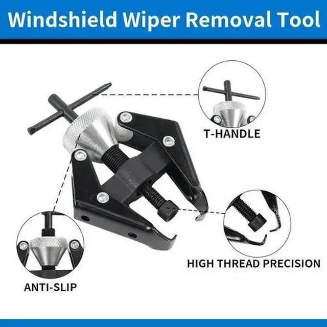 Alt view image 5 of 7 - Auto Car Removal Kit Tool Windscreen Windshield Wiper Blade Arm Puller Remover