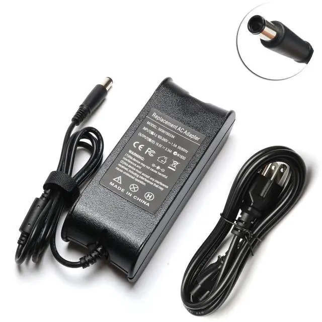 Main image of 65W 19.5V AC Adapter Charger For 5400 5500 5300 7300 7400 2-in-1 Laptop