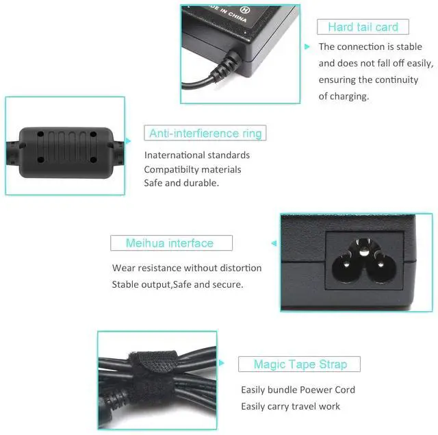 Alt view image 2 of 5 - 65W Power Adapter Charger For L340 L340-15API L340-17API 81LW 81LX Laptop