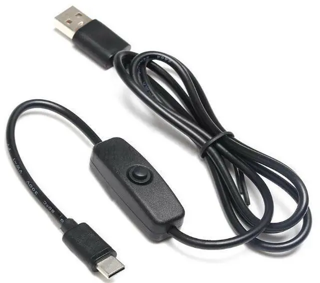 Alt view image 4 of 4 - USB-C 5V 3.0A Power Supply Adapter with ON/OFF Switch US Plug