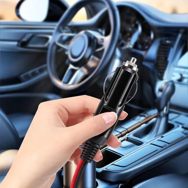 Alt view image 5 of 7 - 2Pcs 12V-24V Fused Car Cigarette Lighter Male Plug Leads LED Light Replacement-25cm/0.82ft