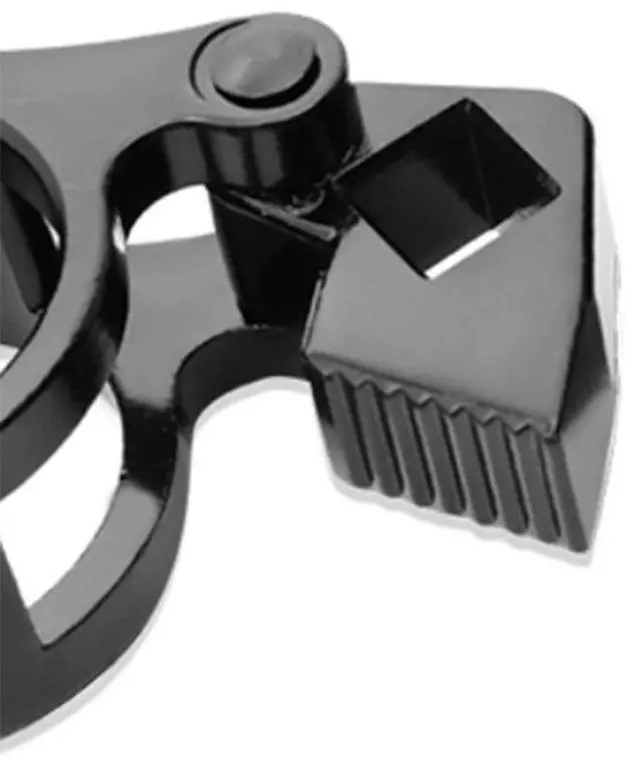 Alt view image 5 of 7 - Black Inner Tie Rod Wrench Universal Steering Track Removal Garage Tool 27-42mm