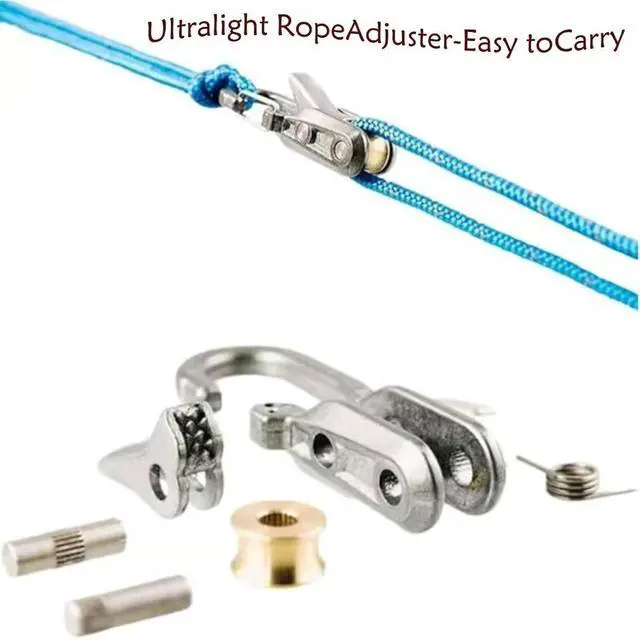 Alt view image 4 of 7 - 6 Hooks+6 Ropes with Roller Tensioner Lock Buckle Tie Down Rope Cargo Tightening 6 Hooks+6 Ropes