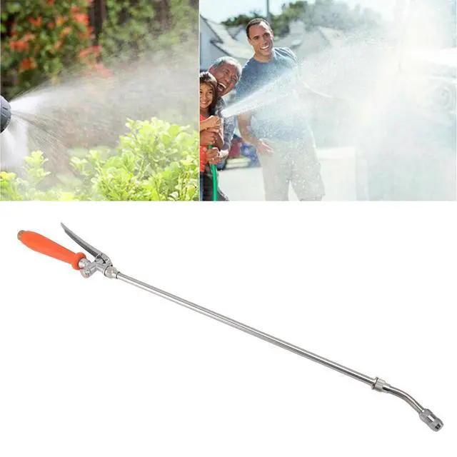 Alt view image 2 of 7 - 42'' Sprayer Wand Replacement 3/8" Brass Barb Universal Stainless Sprayer Wand Typ2-Black-72cm-28 in