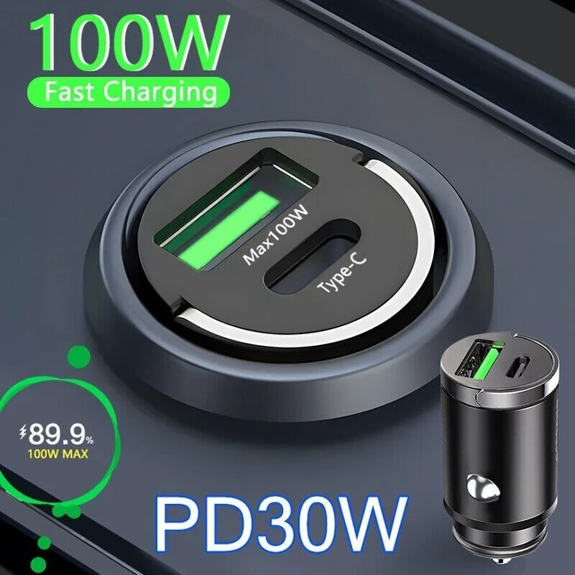 Alt view image 2 of 7 - 2 Port USB Super Fast Car Charger Adapter For iPhone Samsung Android Cell Phone