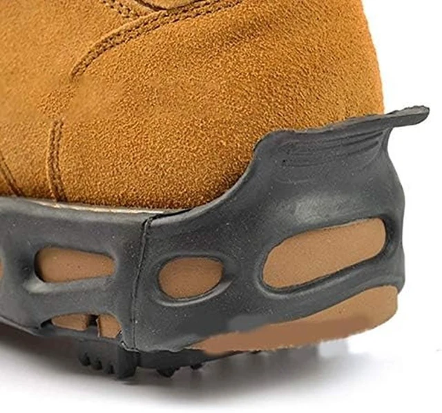 Alt view image 5 of 7 - Ice Cleats Snow Traction Cleats Crampon for Walking on Snow and Ice Non-Slip Ove