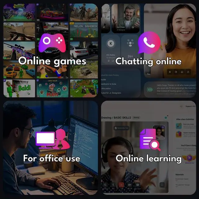 Alt view image 5 of 7 - ITX Gaming PC mini desktop, i5-10500FE 4.3GHz, 6-Cores, 12-Threads, GeForce GTS450 2G M.2 256G SSD 450W 8GB DDR4 RAM PSU WiFi 5 Bluetooth 5.2 USB 3.2 Win11 Prebuilt Computer Cheap Tower