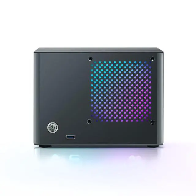 Main image of PreBuilt SFF Gaming Mini PC 5.6L Compact Desktop Intel Core i514400F RX 5500 8GB GPU 16GB DDR4 RAM 512GB M.2 NVMe SSD PreInstalled Windows 11 & Linux Gaming OS ReadytoShip