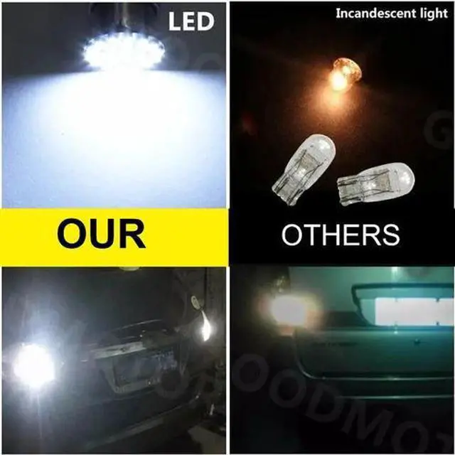 Alt view image 2 of 7 - 10Pcs 1157 BA15D Car LED Bulb 1206 22SMD Light Brake/Turn/Tail/Revese Lamp White