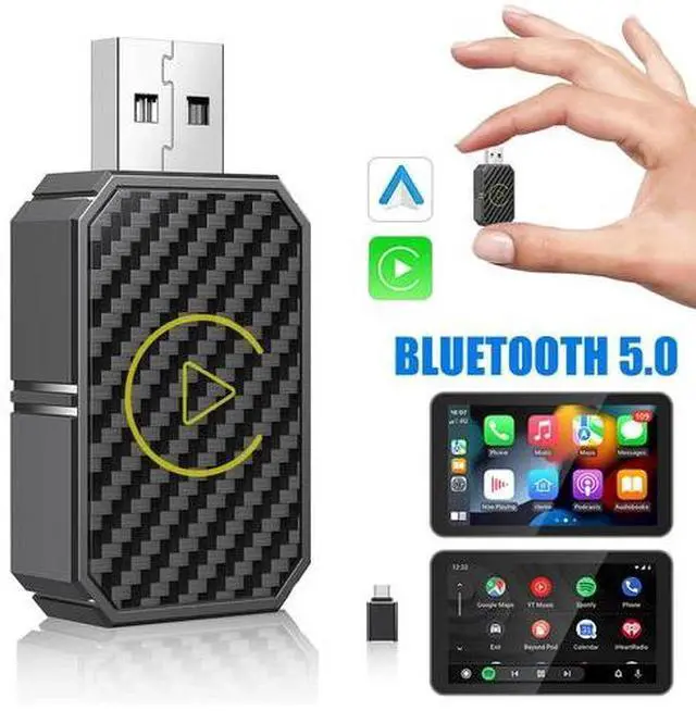 Main image of 2 in 1 USB Wireless CarPlay Adapter For Apple Android Dongle Navigation Player