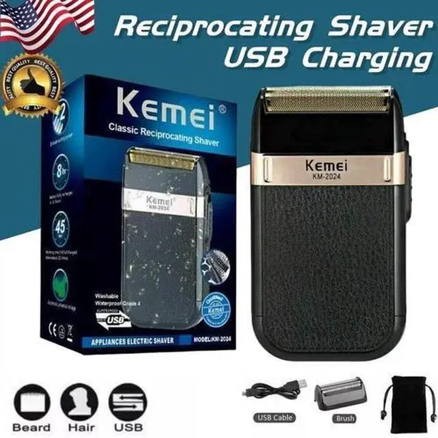 Main image of Men's USB Electric Shaver Trimmer Razor Rechargeable Hair Beard Shaving Machine