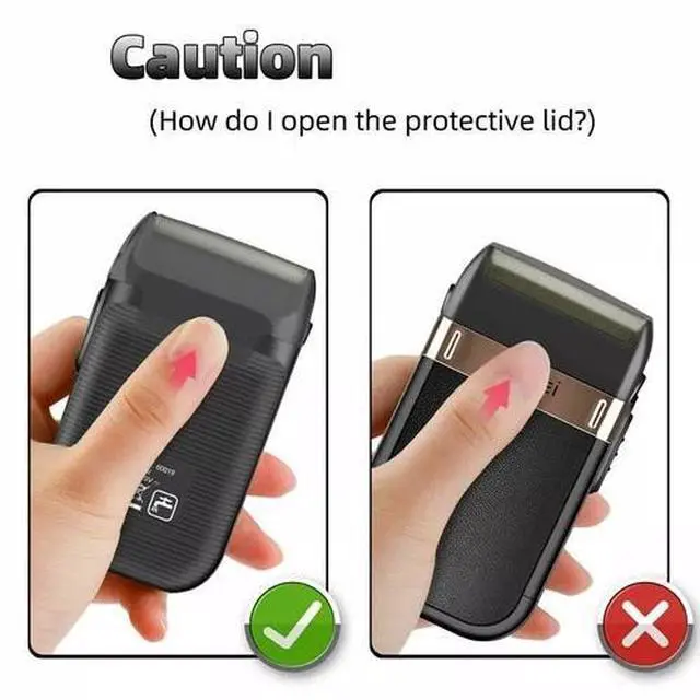 Alt view image 2 of 7 - Men's USB Electric Shaver Trimmer Razor Rechargeable Hair Beard Shaving Machine