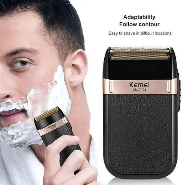 Alt view image 5 of 7 - Men's USB Electric Shaver Trimmer Razor Rechargeable Hair Beard Shaving Machine