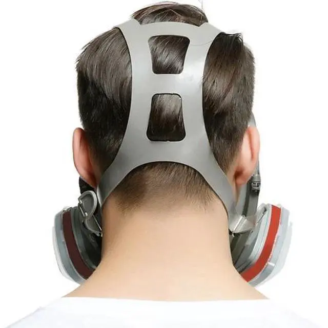 Alt view image 7 of 7 - Full Face Gas Mask Painting Spraying Respirator w/Filters for 6800 Facepiece US