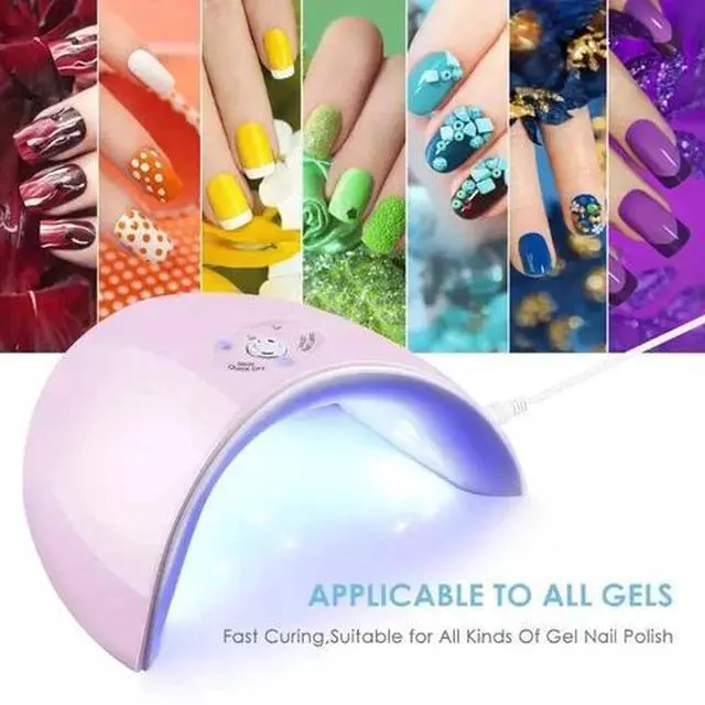 Alt view image 3 of 7 - 36W LED UV Nail Polish Dryer Lamp Gel Acrylic Curing Light Spa Professional Kit