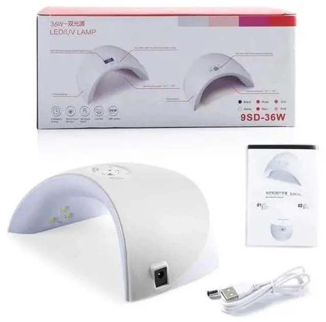 Alt view image 5 of 7 - 36W LED UV Nail Polish Dryer Lamp Gel Acrylic Curing Light Spa Professional Kit