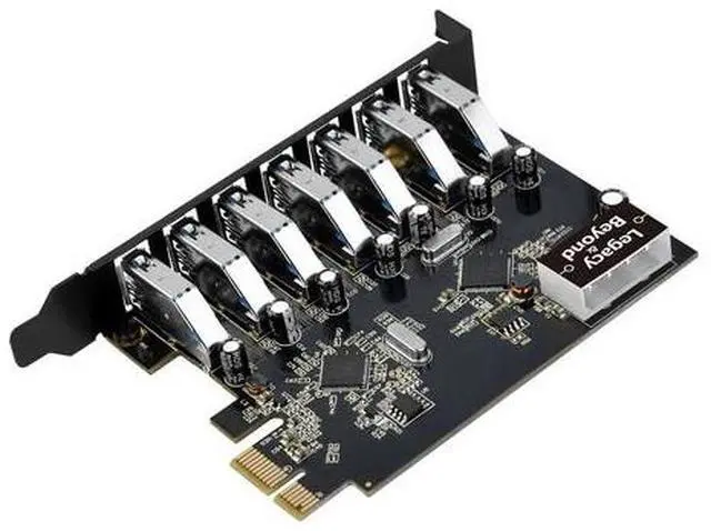 Main image of SIIG USB 3.0 7-Port External PCIe Host Adapter - Supports UASP (LB-US0514-S1)