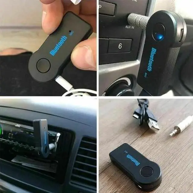 Alt view image 4 of 6 - Lot of 1000 Wireless Bluetooth Receiver 3.5mm AUX Audio Stereo Music Car Adapter