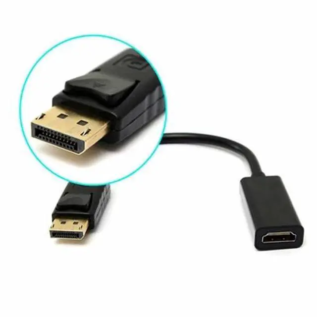 Alt view image 2 of 7 - DP Displayport Male to HDMI Female Cable Converter Adapter for PC Laptop Desktop