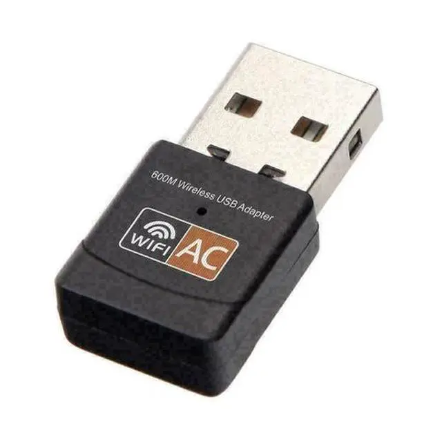 Alt view image 7 of 7 - AC600 Mbps Dual Band 2.4/5Ghz Wireless USB Mini WiFi Network Adapter 802.11