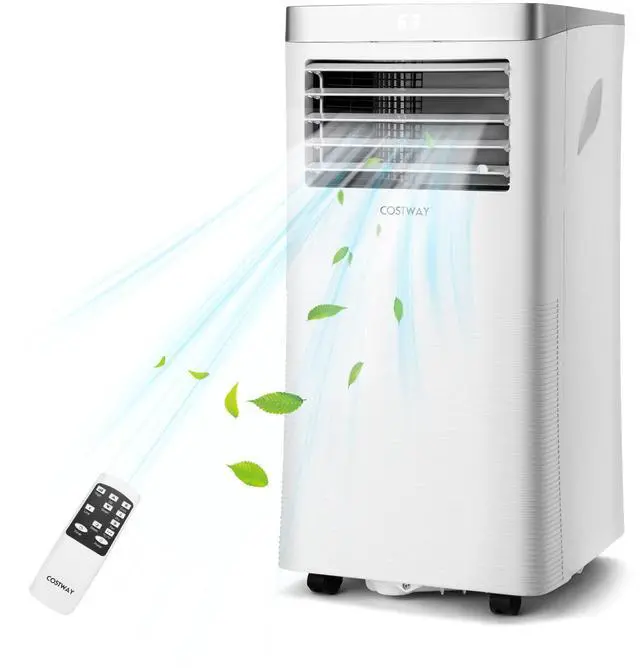 Main image of ARLIME 3-IN-1 Portable Air Conditioner, 8000 BTU AC Unit w/Fan & Dehumidifier, 2 Fan Speed, 24H Timer, Low Noise Sleep Mode, Ait Conditioner for Bedroom, Cools up to 230 Sq.ft