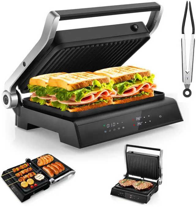 Main image of ARLIME Panini Grill Press Sandwich Maker, 1200W Electric Indoor Grill
