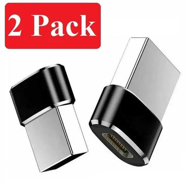 Alt view image 6 of 7 - 2 PACK USB C 3.1 Type C Female to USB 3.0 Type A Male Port Converter Adapter BLK