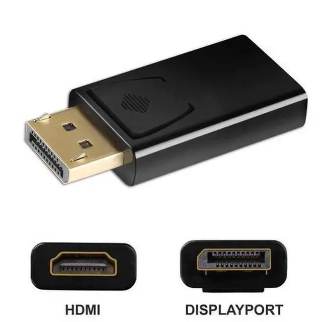 Alt view image 2 of 7 - Display Port Male to HDMI Male Female Adapter Converter DisplayPort DP to HDMI