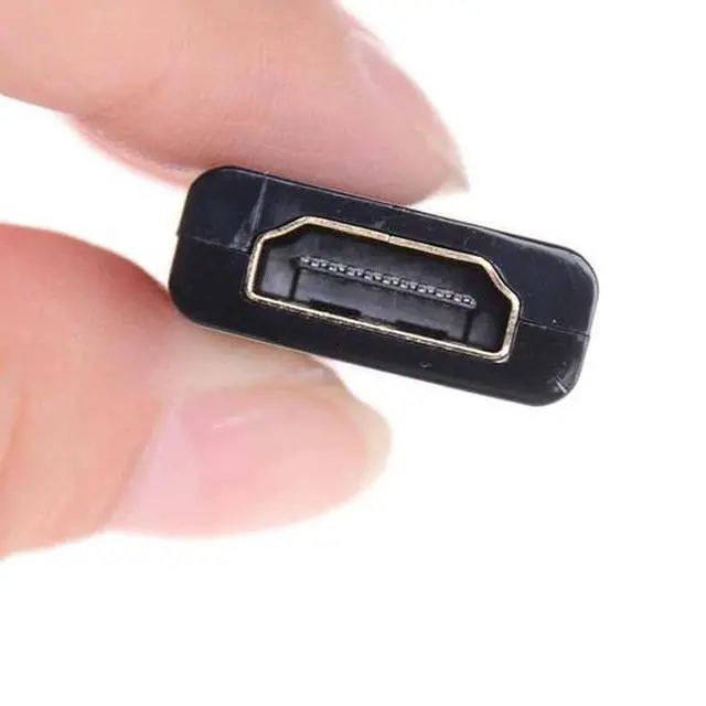 Alt view image 4 of 7 - Display Port Male to HDMI Male Female Adapter Converter DisplayPort DP to HDMI