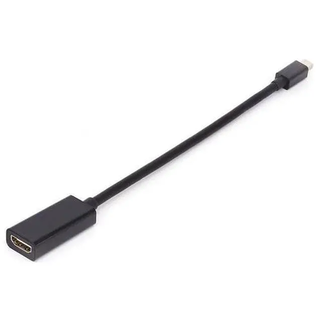 Alt view image 3 of 7 - Mini DisplayPort Thunderbolt To HDMI Adapter For Microsoft Surface Pro 2 3 4 BLK
