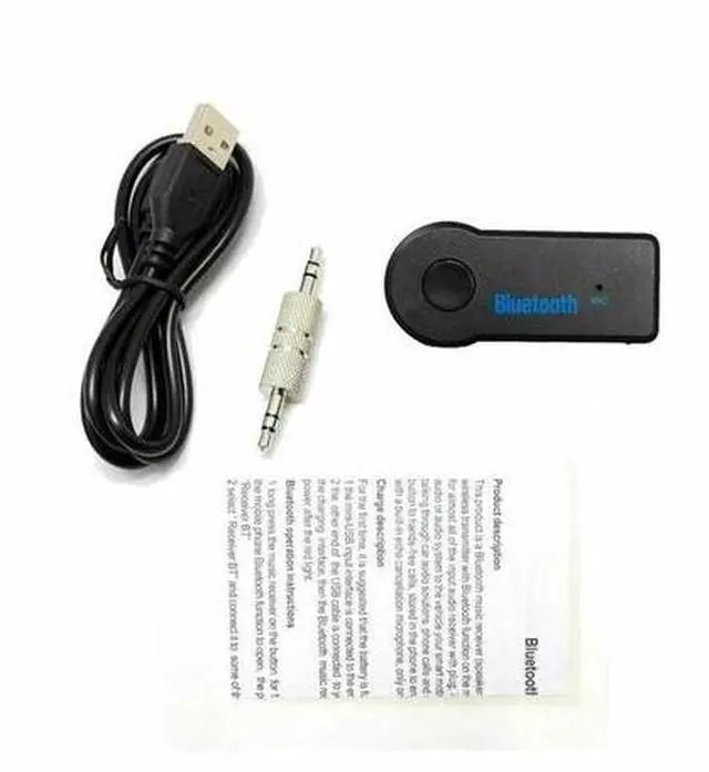 Main image of Wireless Bluetooth 3.5mm AUX Audio Stereo Music Home Car Receiver Adapter New