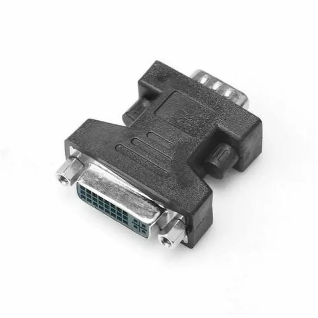 Main image of DVI-I Female Analog (24+5) To VGA Male (15-pin) Connector Adapter Video Monitor