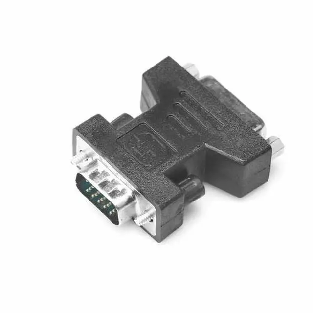 Alt view image 2 of 2 - DVI-I Female Analog (24+5) To VGA Male (15-pin) Connector Adapter Video Monitor